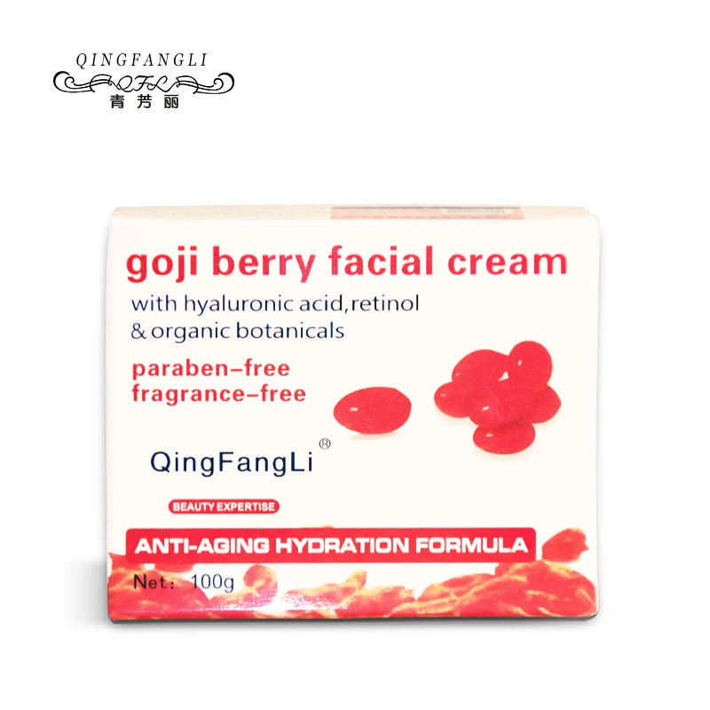 3 шт. Goji для лица крем с гиалуроновой кислотой без парабена отдушек