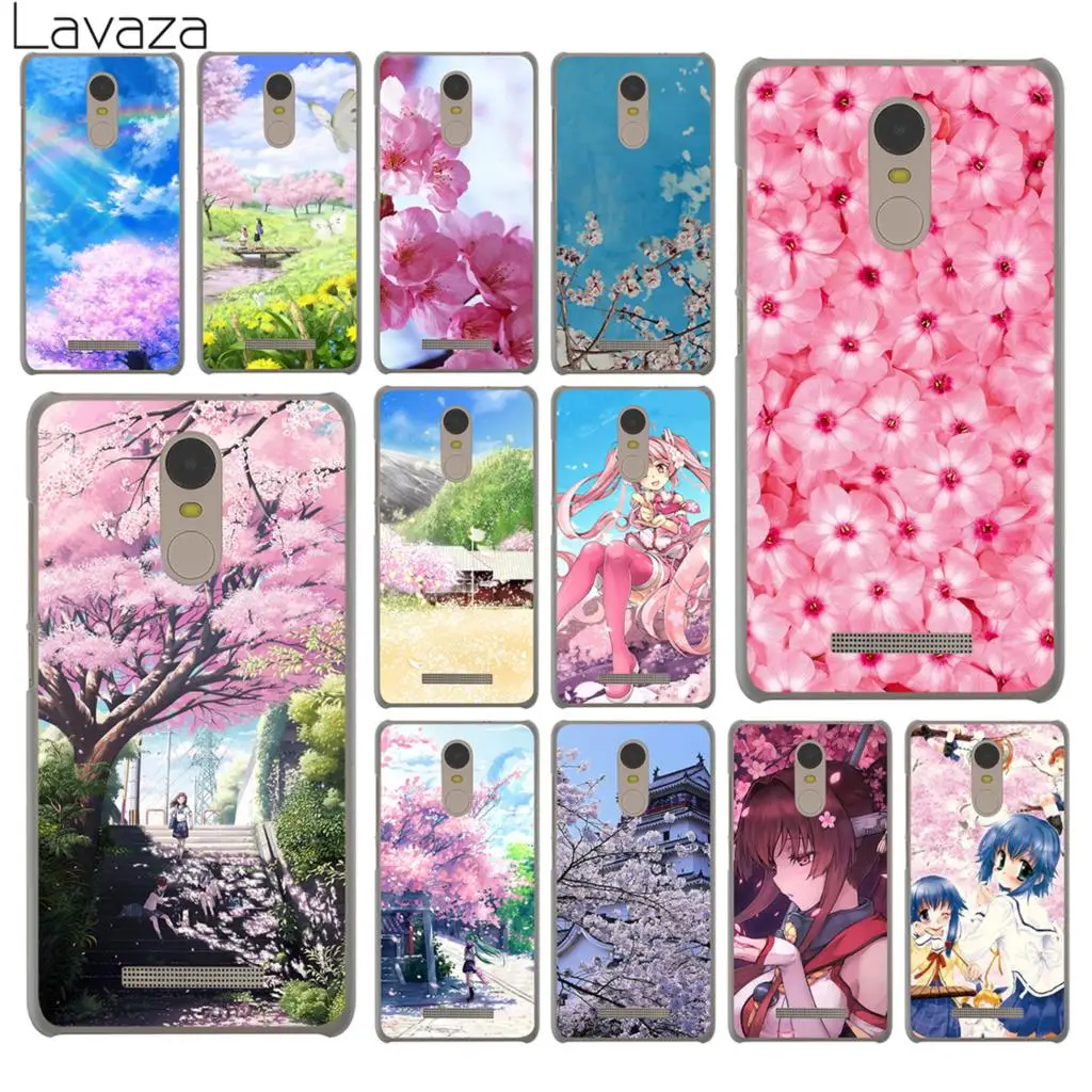Жесткий чехол для телефона Lavaza Japan anime Plum Cherry blossom girl Xiaomi Redmi K20 Pro 8A 7A 5A 6A 4A Note 8 7 5 4X6