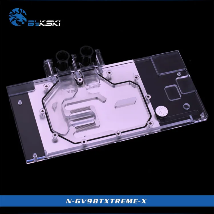 Bykski водный блок использовать для GIGABYTE GV N98TXTREME 6GD/GV W 6GD/полное покрытие графическая