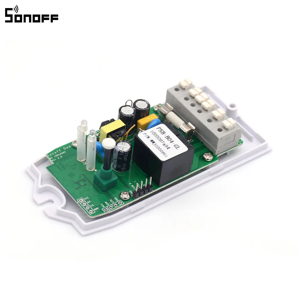 Беспроводной смарт-переключатель Sonoff 2 канала дистанционное управление Wi-Fi |