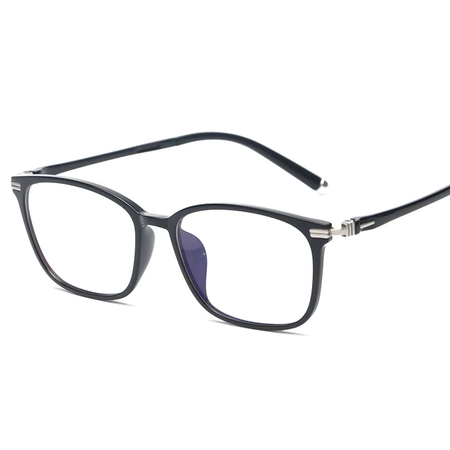 Качество Пластик Сталь пей глаз Очки Для мужчин ретро прямоугольник кадров