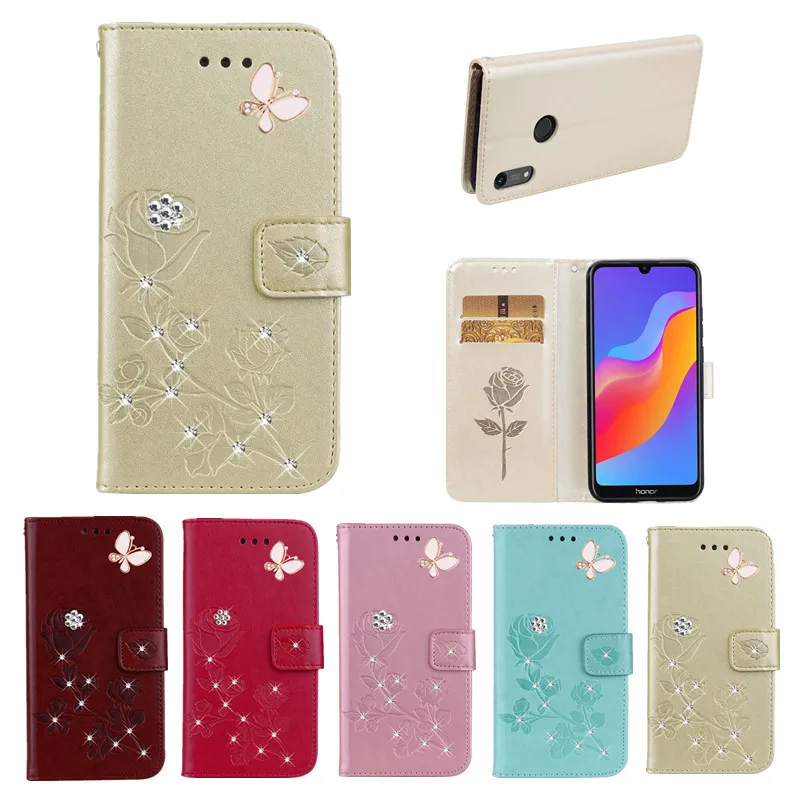 Кожаный чехол кошелек для Huawei honor 8a 8c 8x P20 P10 P9 P8 Lite 2017 P Smart Y7 Prime 2019 p20 lite pro Honor 6a 8 9 10