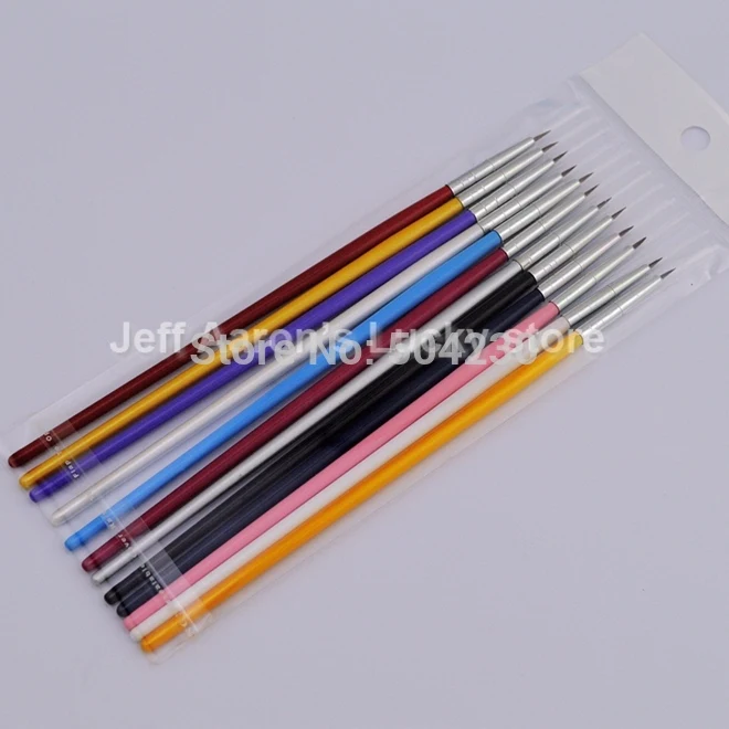 12 шт. набор кистей для дизайна ногтей|brush wheel|brush metalbrush wall |