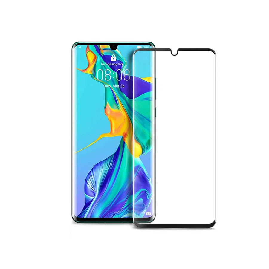 VALAM протектор экрана из закаленного стекла с чехлом для huawei P30 Pro Полное покрытие тела стекло для huawei P30 lite с 2 в 1 случае - Цвет: Only Glass