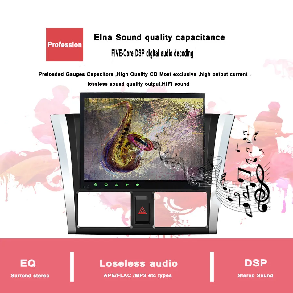 Новейшая Android 7 1 Автомобильная развлекательная система стерео радио DVD аудио для