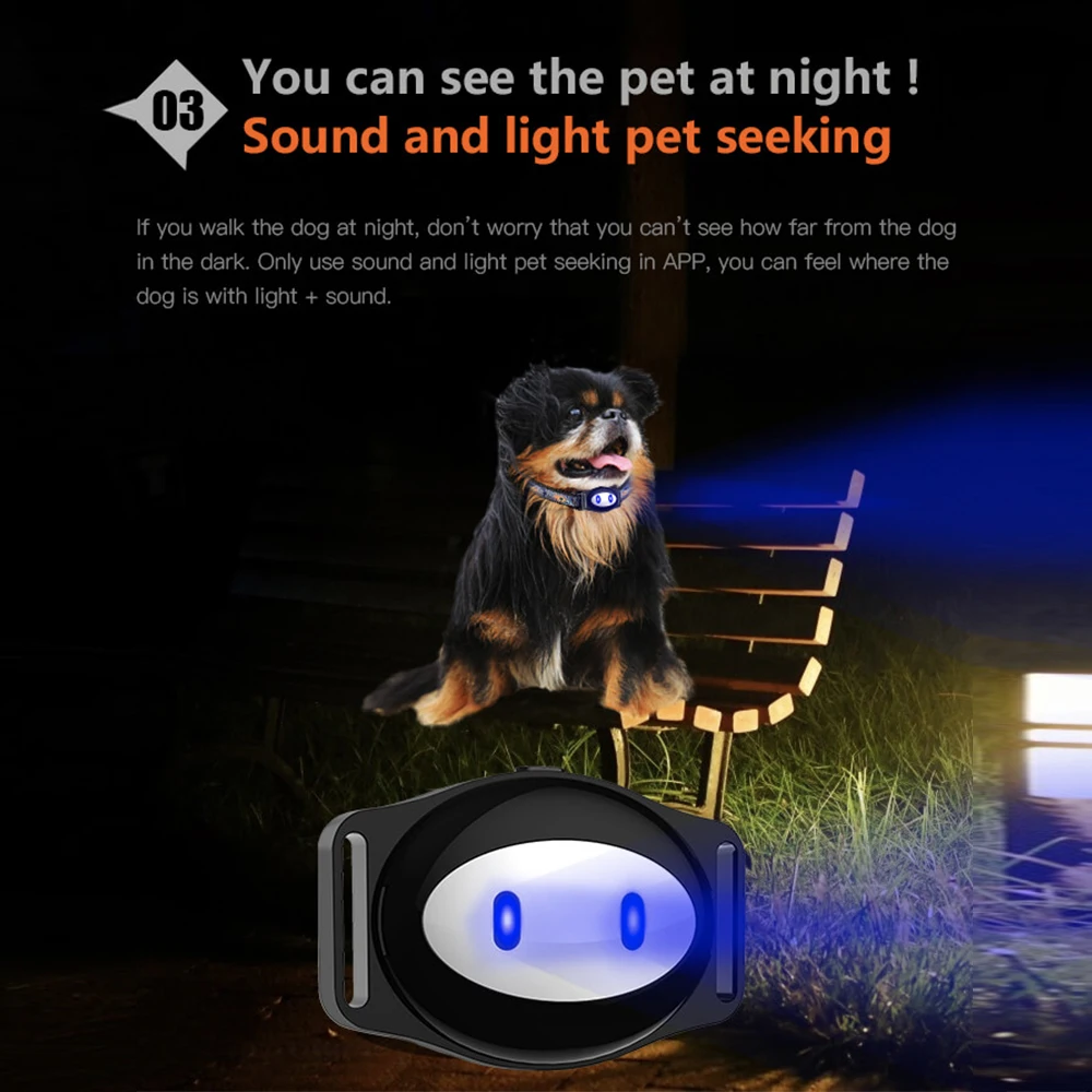 VJOYCAR D79 Pet gps трекер собачий ошейник с + LBS WiFi местоположение в режиме реального