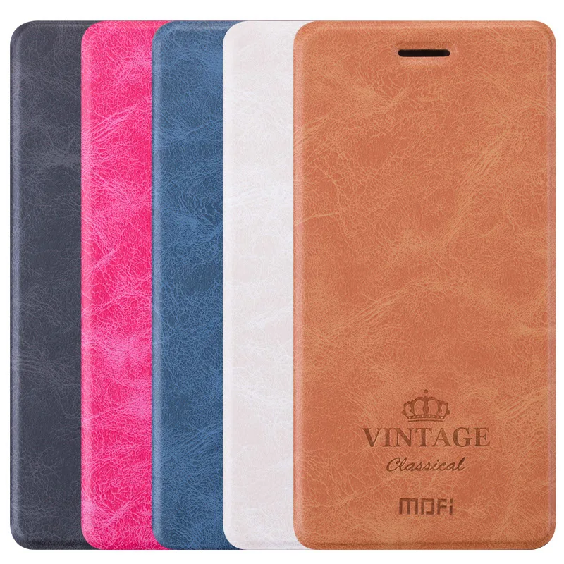Оригинал mofi для iphone 7 leather case for плюс Откидная Крышка Силикона TPU Чехол Слот Для