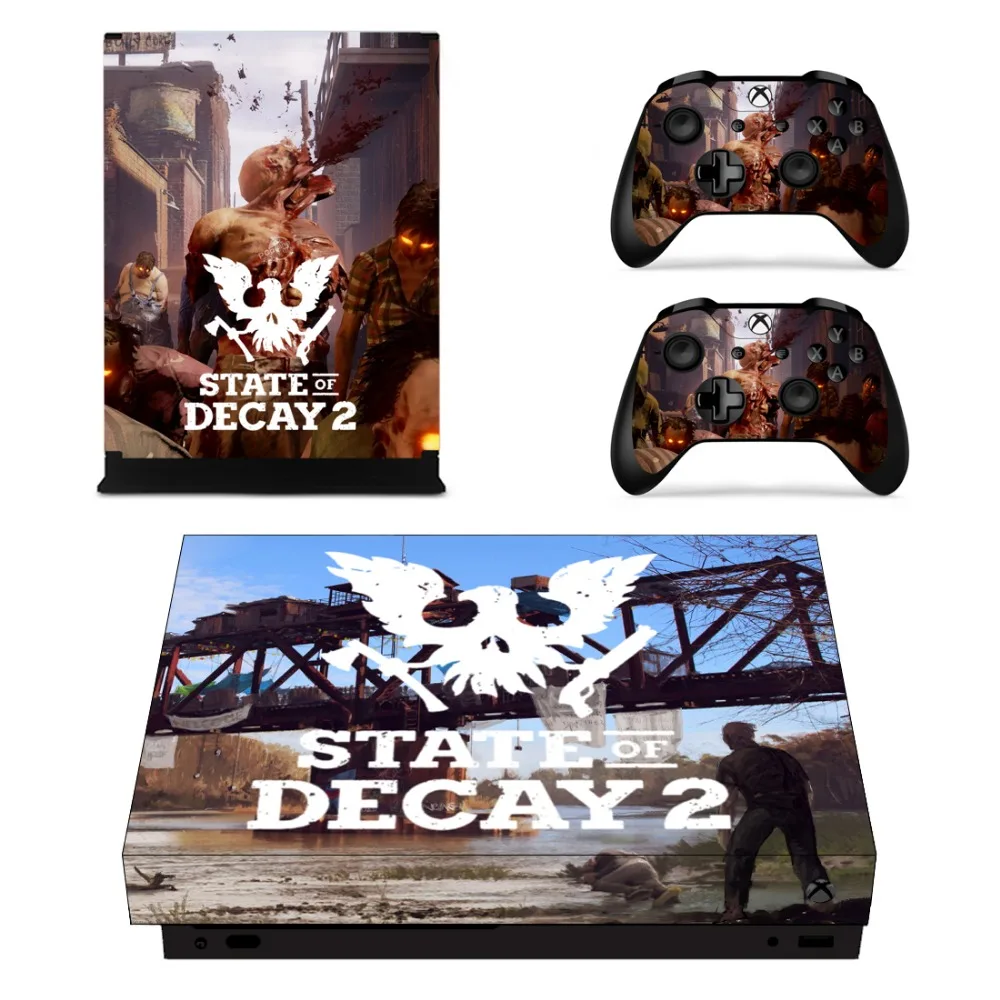 Состояние распада 2 шкуры для Xbox One X консоль и контроллер Популярные наклейки