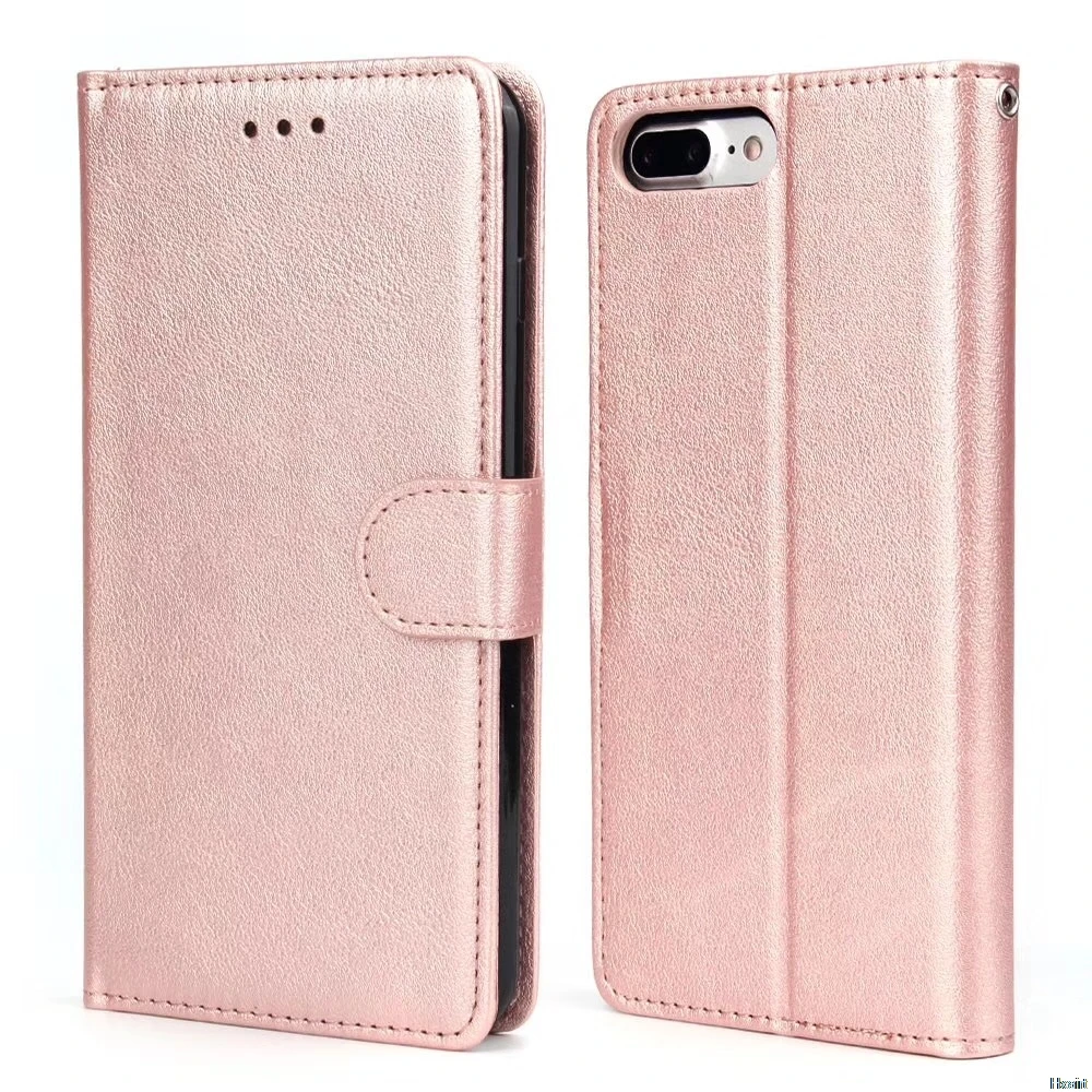 Hxairt роскошный флип-чехол из искусственной кожи для iPhone X, 8, 7 Plus, 6, 6s Plus, чехол-книжка, чехлы для телефонов с карманом для карт и подставкой