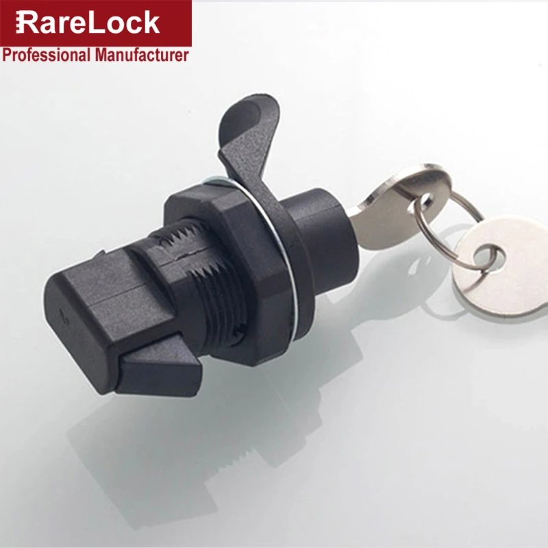 Rarelock переключатель замок двери шкафа PA6 нейлон для коробки шкаф автомобиля Грузовик Лодка DIY MMS575 hh