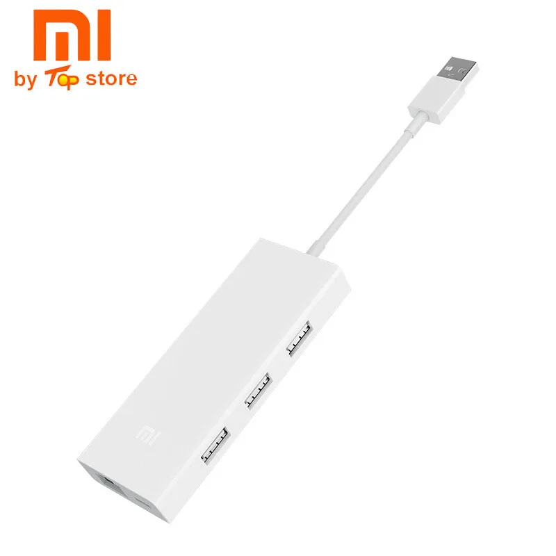 Xiaomi Mi USB 3,0 на 3 порта USB 3,0 1000Mbps-Gigabit RJ45 адаптер usb-хаб с микро USB порт питания Многофункциональный узловой центр