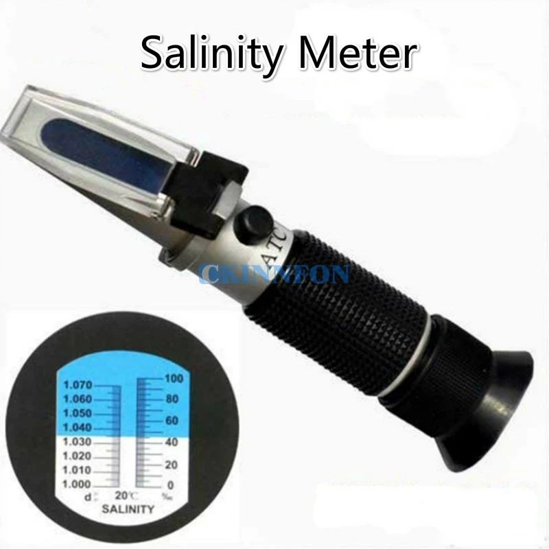 DHL 20PCS Handheld Refractometer Specific Gravity Analyzer Instrument Fluids Measuring Salinity Meter | Инструменты