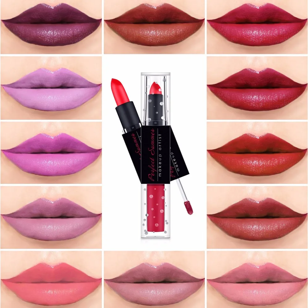 Идеальный летний высококачественный макияж антипригарная чашка блеск для губ и