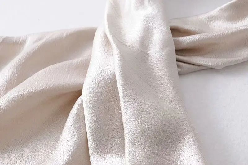 Bazaleas Винтаж как Шелковый Атласный крем vestidos тонкий длинное платье модное летнее