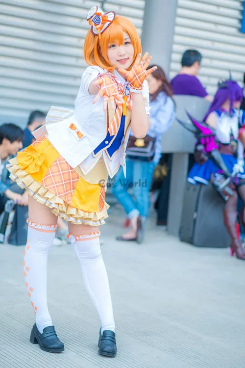 Костюм для косплея Love Live блейзер шляпа Kousaka Honoka аркадная игра II рубашка жилет
