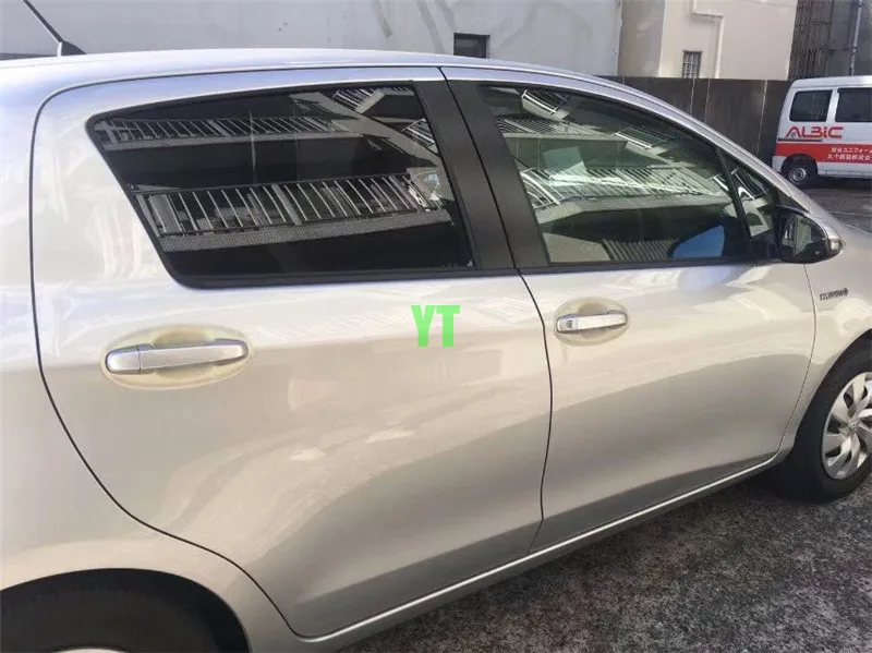 Автомобильные хромированные аксессуары, дверные ручки чаши для toyota Yaris Vitz, автомобильные аксессуары