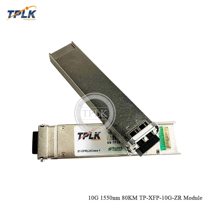 Прямая продажа с фабрики 10G XFP 1550nm 80км модуль приемопередатчика TP ZR оптический