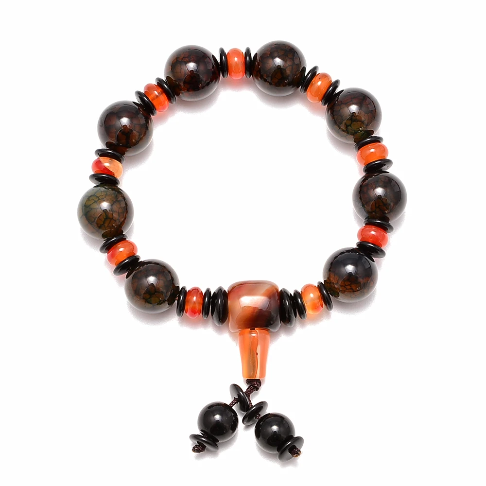 Tibetan Buddha Men Bracelet Natural Bead chakra Stone Diffuser Bracelets Jewelry Gift Drop Shipping | Украшения и аксессуары