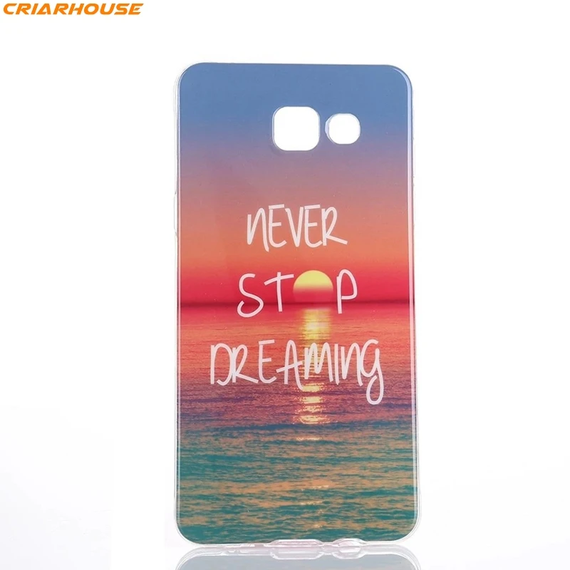 Мягкий гелевый ТПУ чехол для телефона с принтом одуванчика и мечты SAMSUNG GALAXY A3 A5 A7