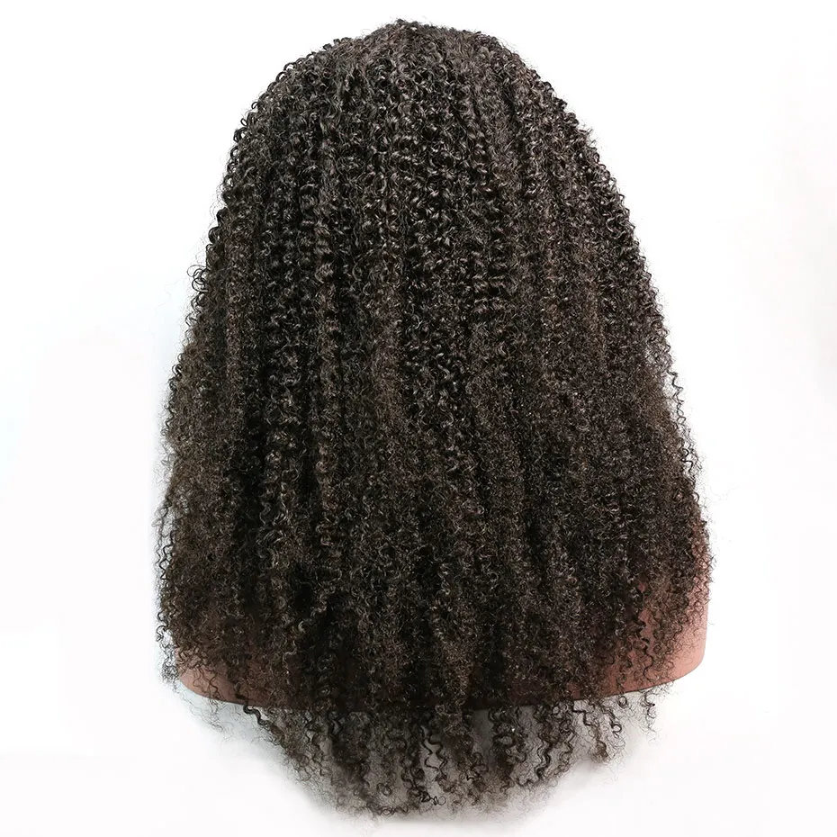 Liweike кудрявые 1*4 кружевные передние Remy человеческие волосы бразильские 300%