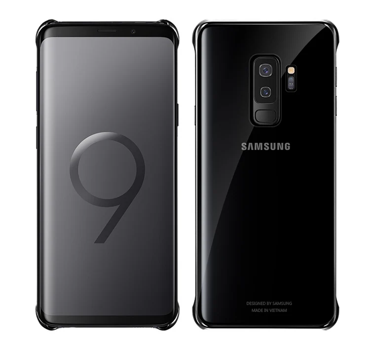 Телефон Обложка для samsung GALAXY S9 G9600 S9+ S9 плюс G9650 прозрачный мягкой оболочки 5 цветов противоударный чехол для телефона