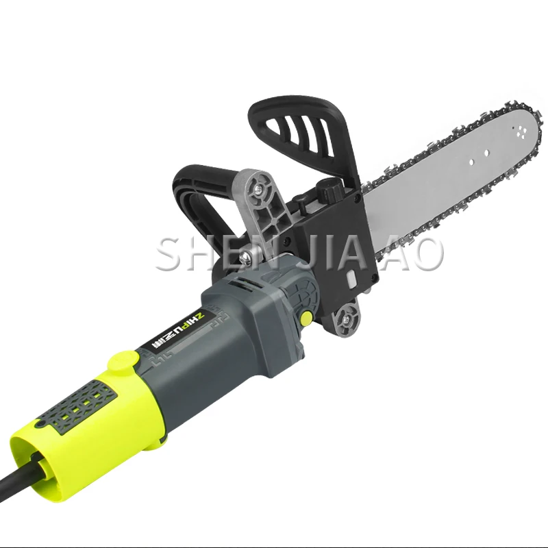 Chainsaw bracket / chainsaw household logging saw electric chain portable 220V small multifunctional woodworking mini angle | Инструменты