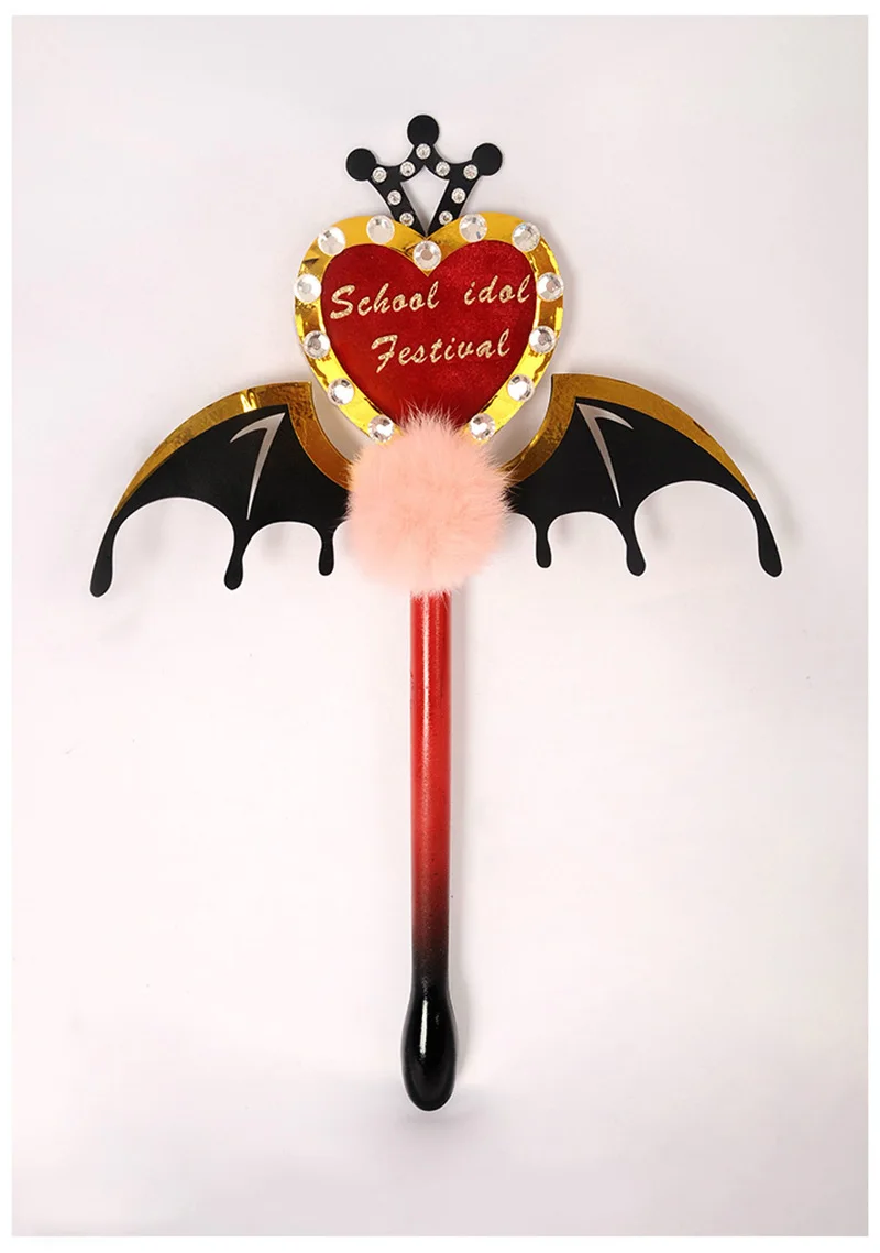 Ручная работа Lovelive косплей Дьявол Пробуждение аниме тройные палочки Нико Ядзава