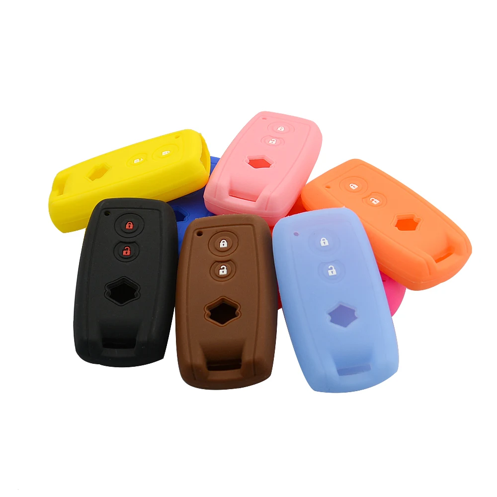 OkeyTech 2 кнопки мягкий силиконовый резиновый чехол для автомобильного ключа Suzuki Grand