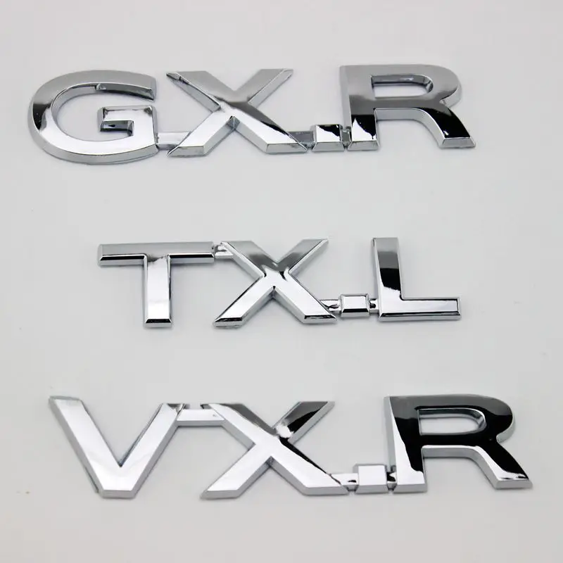5 шт. ABS TXL VXL GXR VXR VX автомобильный хвост Стайлинг декоративные эмблемы V6 V8 7
