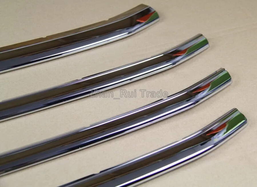 Хромированная передняя решетка радиатора из АБС пластика для Toyota Highlander 2014 2017|front