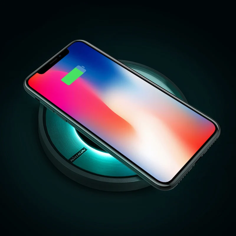 NILLKIN Magic Wireless Charger For iPhone Xr 8 Plus Luxury Portable Qi Phone Chargers X Xs Max Fast Charging | Мобильные телефоны и