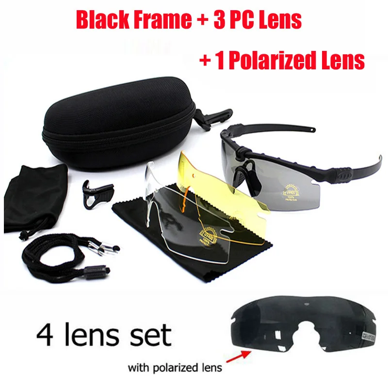 

UV400 Protection Tactical Glasses Outdoor Military Goggles Shooting Airsoft Sport Army Sunglasses Men For Hunting Hiking Camping
