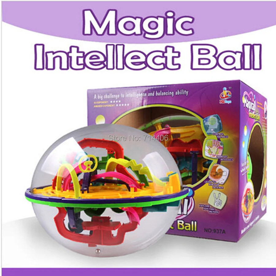 208 шагов 3D пазл-шар волшебный Интеллектуальный шар IQ логика игра perplexus magnetic