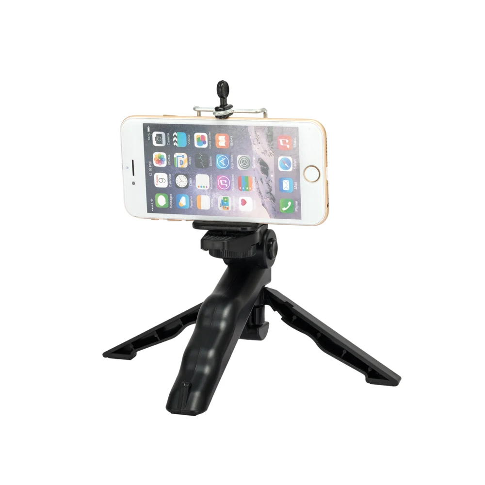 Universal Mini Tripod 75" Rotation Desktop & Handle Stabilizer For Mobile Phone Camera With Cell Holder and | Электроника