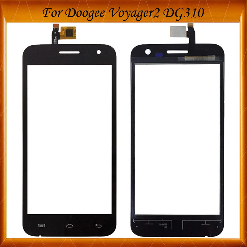 100% хорошо работает Для Doogee Voyager2 DG310 стеклянный дигитайзер сенсорный экран DG 310 в