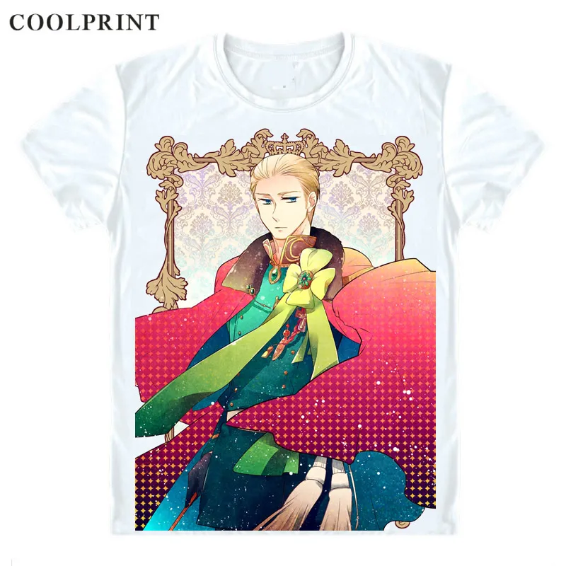 Немецкая футболка Coolprint G8 с немецким человеком Axis Powers Hetalia Мужская Повседневная