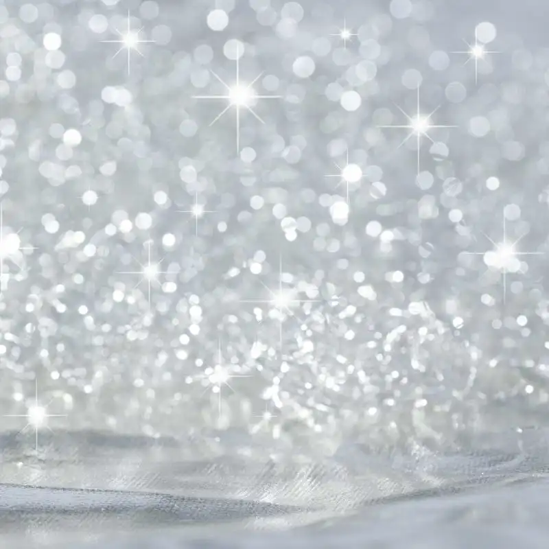 Фон для фотосъемки Рождество Синий Розовый Блестящий светильник Bokeh Bubble Снежинка