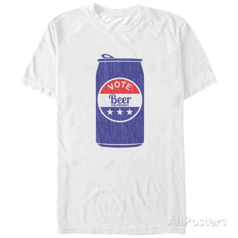 Vote Beer Одежда Футболка-Белый | Мужская одежда