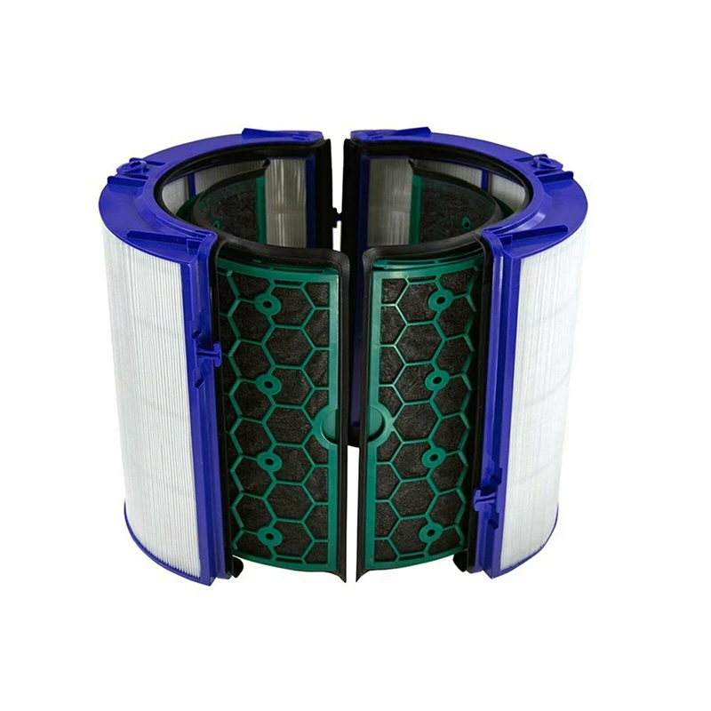 Набор уплотненных двухступенчатых фильтров Hepa и Carbon для Dyson Hp04 Tp04 Dp04 | Бытовая