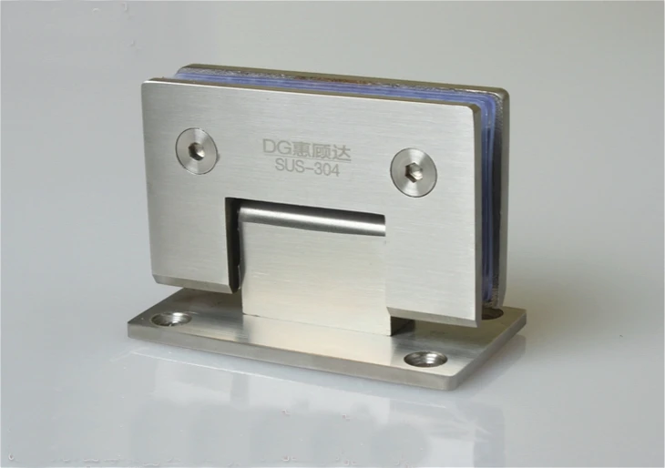 

Полностью твердый стеклянный зажим из нержавеющей стали, соединитель, душевая кабина, петля для стеклянной двери (DG1209A)