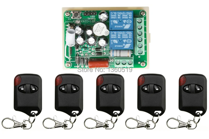 

AC 220 В 2 Канала Беспроводная фотовспышка 1 * приемник + 5 * передатчик кошачий глаз для бытовых приборов ворота гаража