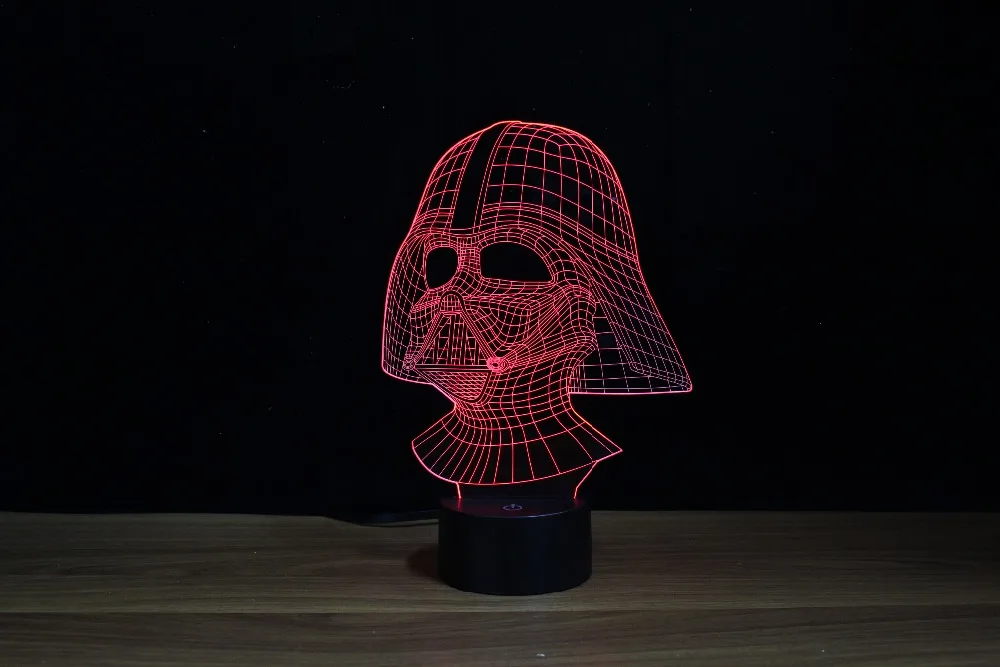 Новейший дизайн милая и добротная колдунья форма с 7 цветными изменяемыми