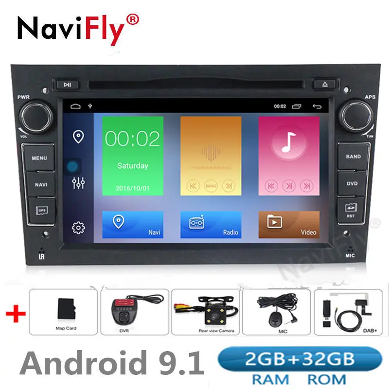 Новинка! 2din Android 9 1 Автомобильный dvd Радио GPS навигация для Opel Astra Vectra Antara Zafira Corsa