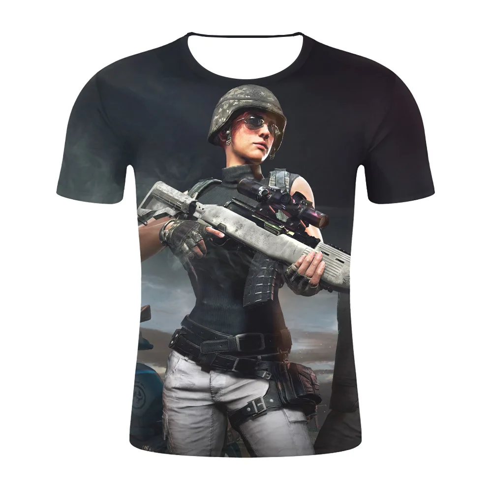 PUBG 3D Футболка костюмы для мужчин/женщин Aikooki Мода Playerunknown's Battlegrounds Мужская