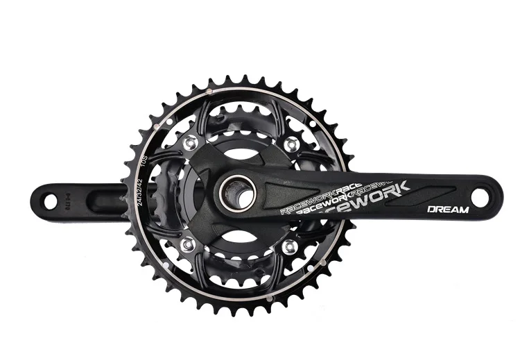 Mtb велосипедная педаль RACEWORK 22-32-44T на CNC 104 BCD велосипедная ручка 170 мм для 27/30 велосипедных скоростных частей