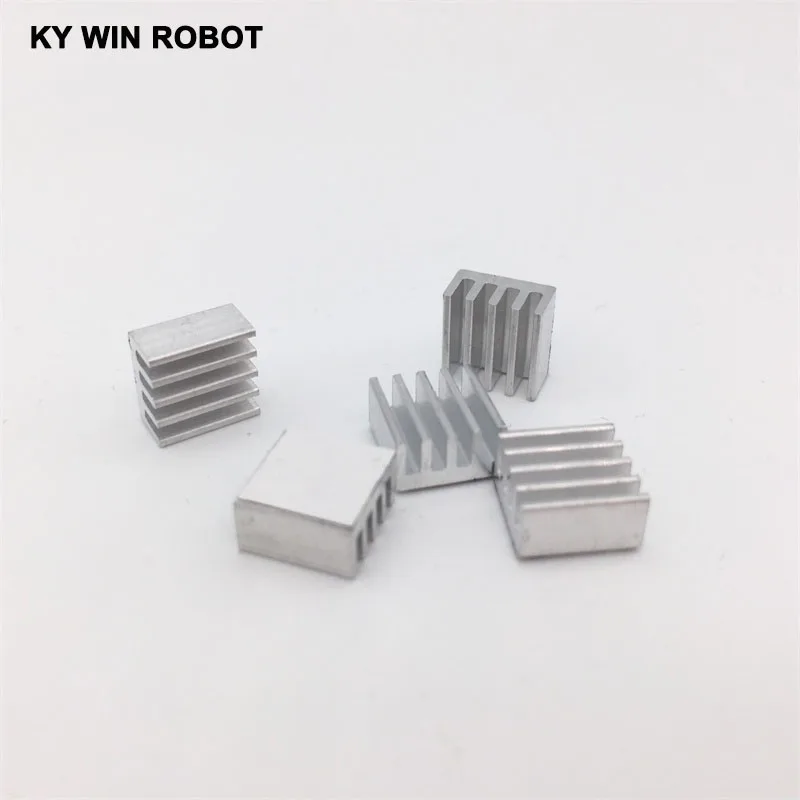 

5Pcs Mini Adhesive Aluminum Radiator Heatsink A4988 Heat Sink 9x9x5mm Cooler For 3D Printer Stepper Motor Driver VGA RAM LED IC