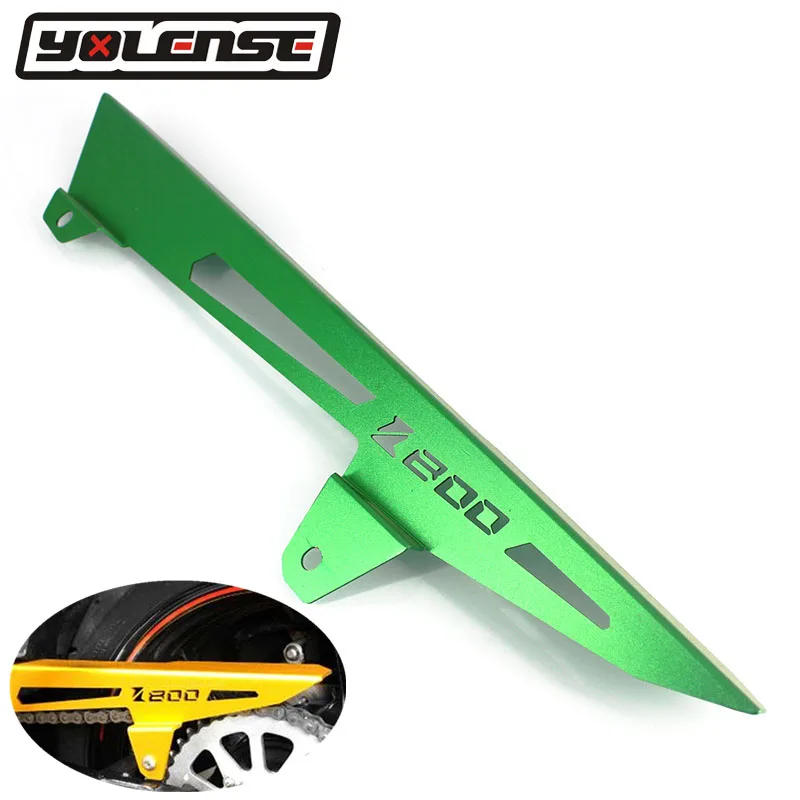 Алюминиевая крышка цепи мотоцикла для Kawasaki Z800 Z 800 2013 2014 2015 2016 CNC задняя защита
