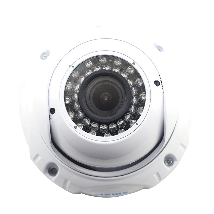 Антивандальная Купольная IP камера HD 720P 960P 1080P POE со встроенным объективом 2 8 12 мм