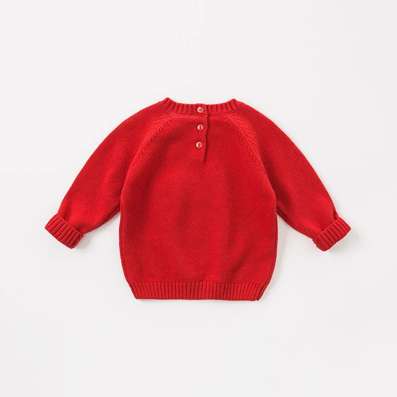 DB8433 dave bella autumn infant baby girls fashion top kids toddler pillover children boutique knitted sweater | Мать и ребенок
