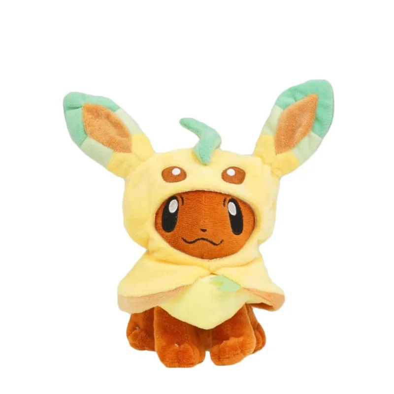 style D 20 см 8 дюймов Аниме мультфильм Eevee пончо Umbreon Espeon Jolteon Vaporeon Sylveon Flareon плюшевые куклы мягкие игрушки - Цвет: style D